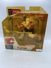 McFarlane NHL Calgary Flames Roman Turek NHL Action Figure Series 3 DAMAGED BOX