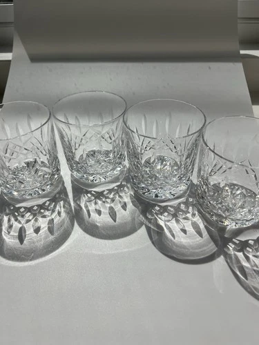 Single VNTG Waterford Lismore Crystal Double Old Fashioned Whiskey Glasse