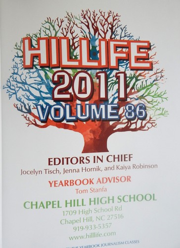 Chapel Hill NC High School Yearbook 2011 North Carolina Hillife - Picture 3 of 8