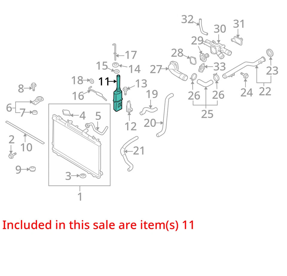 Kia Spectra 2004 botella de desbordamiento de refrigerante fabricante de equipos originales 124 k millas - LKQ427229690 Foto 4 de 4