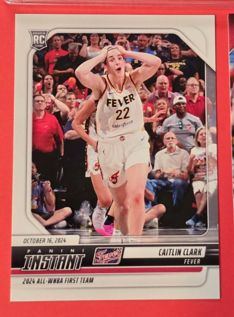 Caitlin Clark ROOKIE CARD #1/6980 PSA 9 MINT + INSTANT RC #1/16135 +30/10 #1/980 view 4