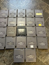 Lotto 22 giochi Nintendo NES Turtles Top Gun Mario Spider-Man Lolo Paperboy NFL