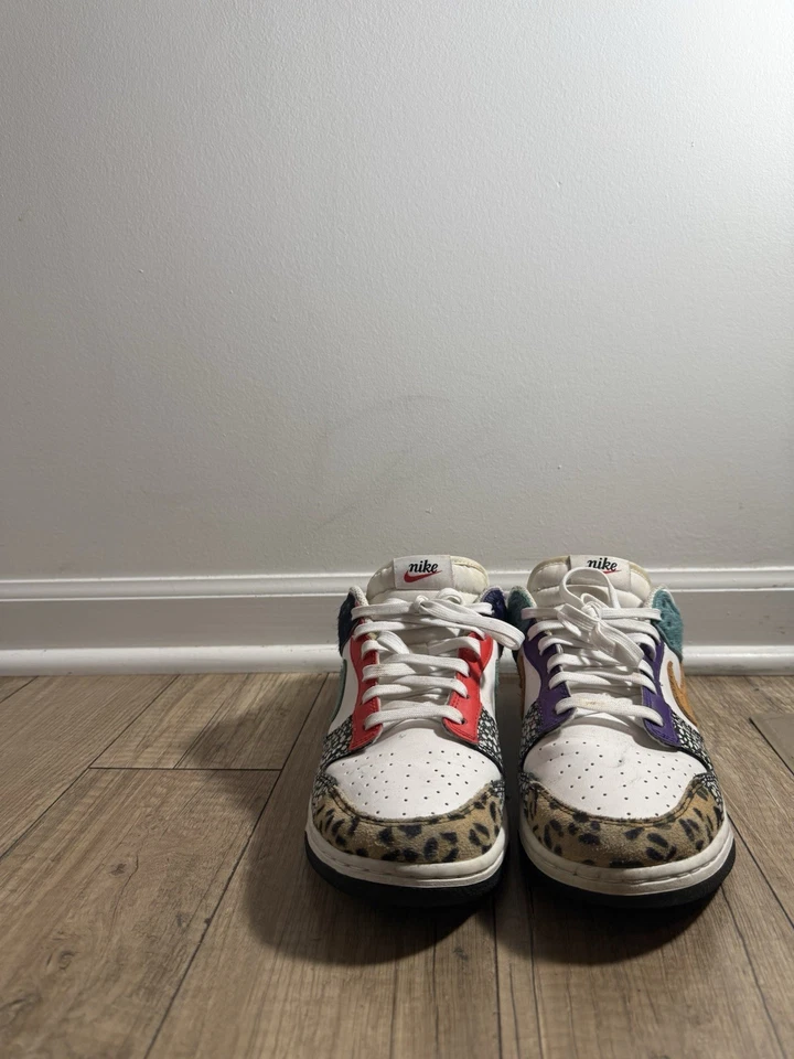 Talla 10.5 - Nike Dunk SE Low Safari Mix W Foto 4 de 4