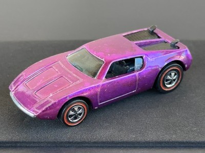 Vintage Hot Wheels Redline 1971 BERRY PURPLE Amx 2 - AWESOME Color!! NICE!