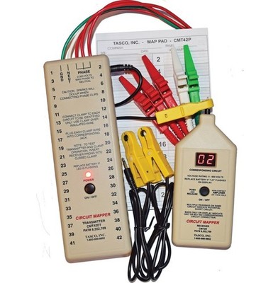 Tasco Circuit Mapper System CMT42DS Tracer for Branch Circuits