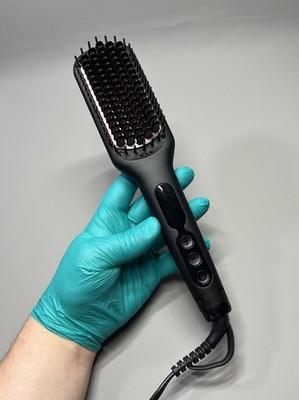 Haarglätter Heißbürste Beheizter 3D Kamm für Volumen & Glätten 230C
