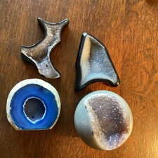 Group Of Crystal Geodes