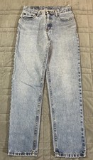 Vintage Jordache Women  s Mid Rise Straight Leg Jeans Sz 9/10 Light Wash
