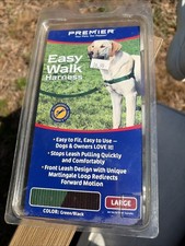 PREMIER EASY WALK HARNESS COLOR GREEN/BLACK S...