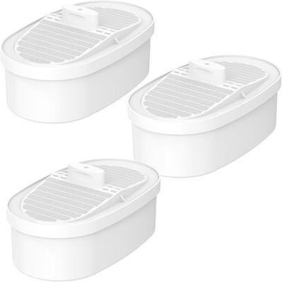 3 Pcs Water Filter for All Water-drop Pitcher Filtration System, Fit for Wate...