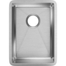 Elkay ECTRU12179T Crosstown 13-1/2" Undermount Single Basin - Stainless Steel