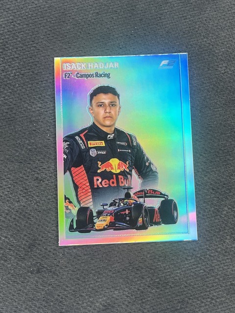 2024 Topps Chrome F1 Isack Hadjar 1954 F2 Refractor 1954-28