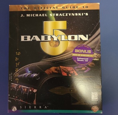 Official Guide to Babylon 5 Sci-Fi Reference Limited Edition CD PC/Mac Win 95