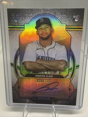 Jonatan Clase 2024 Topps Triple Threads Rookie Autographs #RA-CLA /199 (AU, RC)