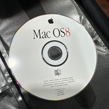 Apple Mac OS 8 Install CD Version 8.0 1997 CD ROM Disc ONLY 691-1600-A