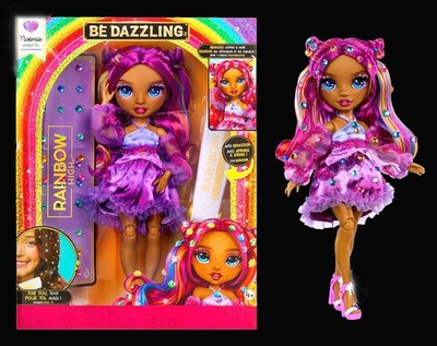 Rainbow High Be Dazzling Noemie Violette Fashion Doll +funkelnde Straßsteine NEU