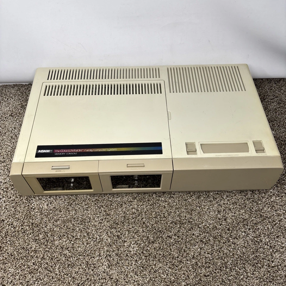 Unidad de casete de computadora Coleco ADAM SOLO CPU Sistema ColecoVision ¡Funciona! Foto 4 de 4