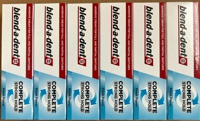 Blend-a-dent COMPLETE Strong Hold Fresh Flavor   6er Set(6x 47g)  Englische Verp