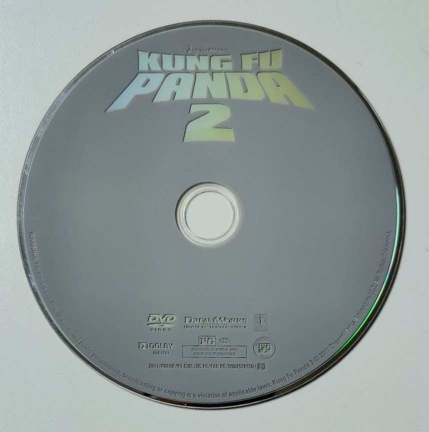 Kung Fu Panda 2 - Jack Black - ** DISC ONLY ** no case or cover