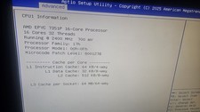 (UNLOCKED) AMD EPYC 7351P 2.4GHz 16 Core 64MB...