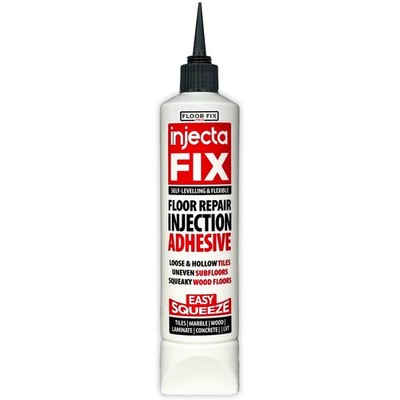 Floor-Fix Pro Easy Squeeze - Extra Strength Adhesive - Fix Loose & Hollow Til...