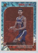 2019-20 Panini NBA Hoops Teal Explosion Cameron Johnson #208 Rookie RC fm0