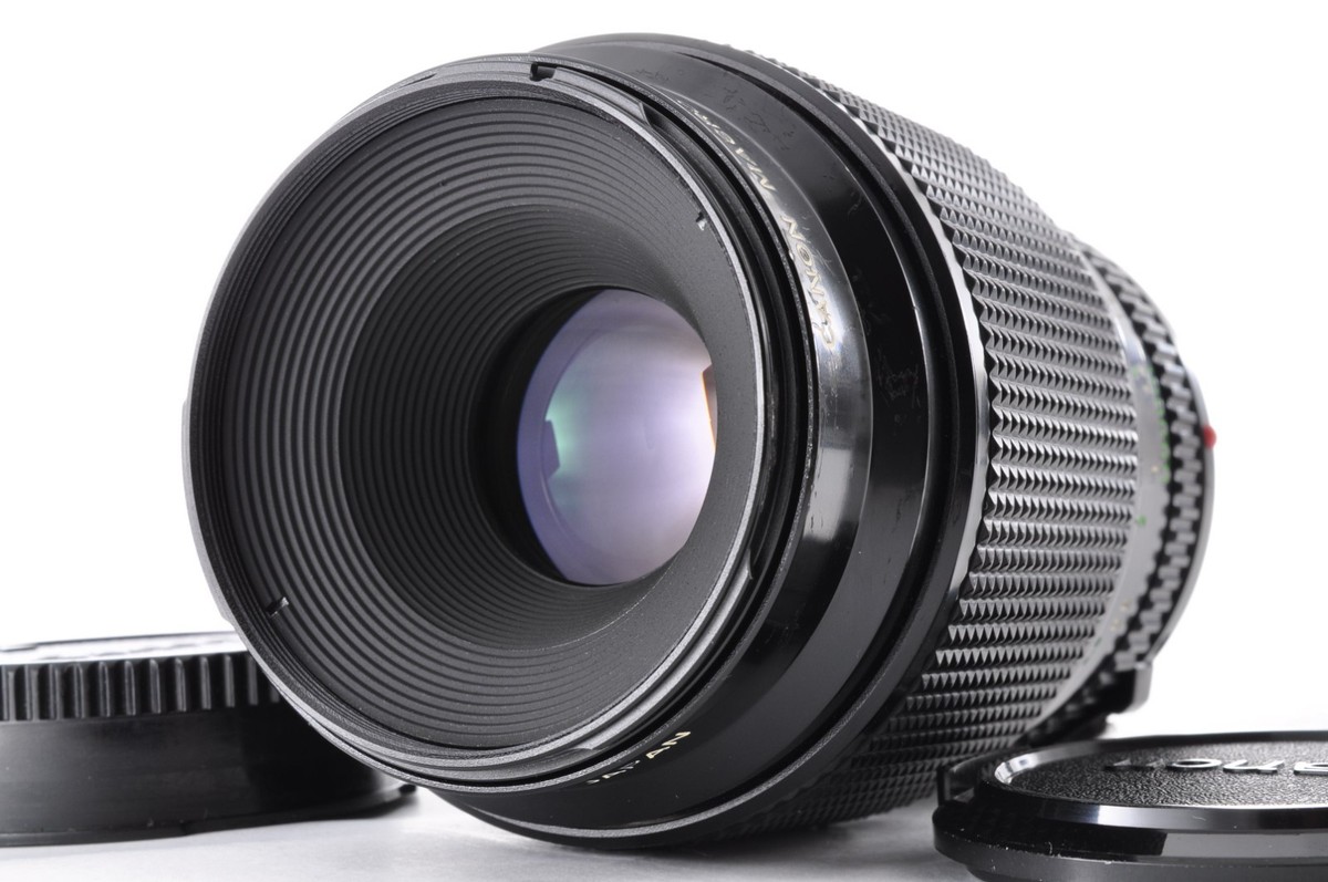 レンズ(単焦点) CANON NEW FD MACRO 100mm f/4 #7224 New Macro FD100mm f/4 - Canon Camera Museum