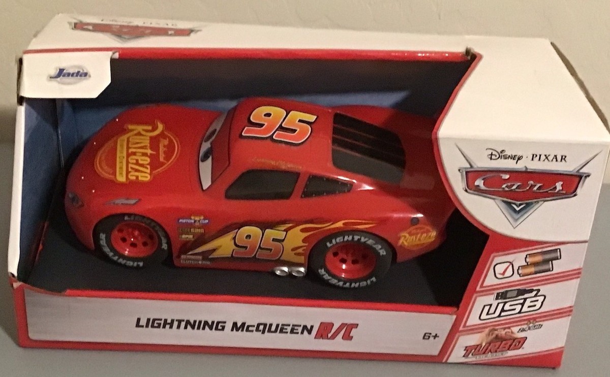 Pixar CARS Lightning McQueen 1:24 RC Remote Control Car 2.4 GHz