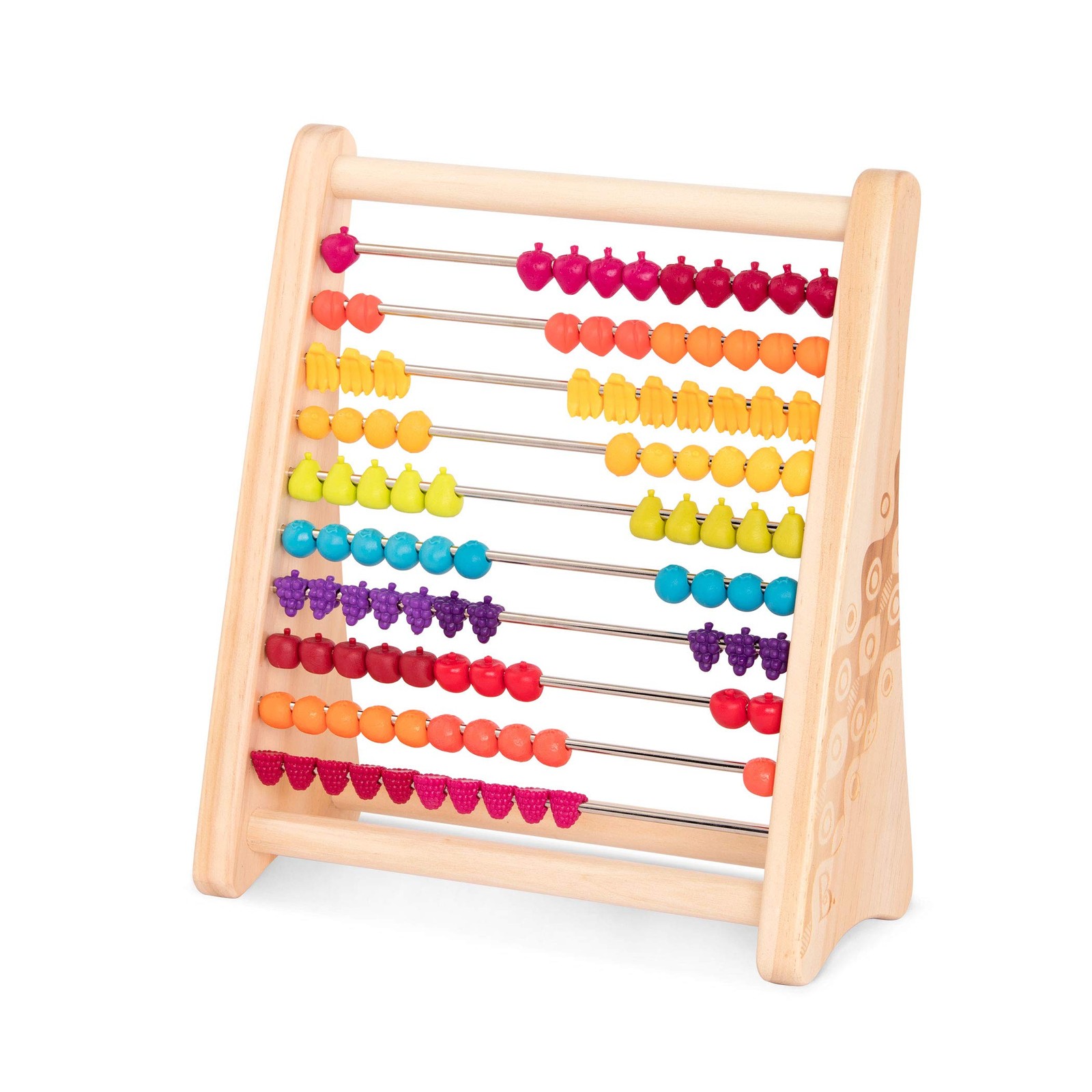 B. toys BX1778Z Деревянные счеты для детей Классическая математика 100 бусин Развивающие для