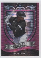 2021 Panini Chronicles Crusade Pink Pulsar Prizm Luis Robert #21 0l4h