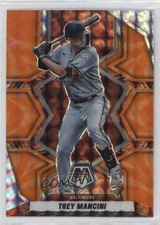2022 Panini Mosaic Reactive Orange Mosaic Prizm Trey Mancini #140 0c6