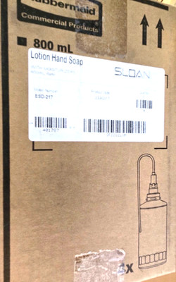 SLOAN Lotion Hand Soap refill w/ moisturizer ESD-217 box of 4