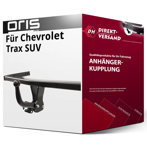 FüR Chevrolet Trax Suv (Oris) AnhäNgerkupplung Starr Neu-image