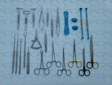 Blepharoplasty Eye Surgery Set Instruments Ophthalmic Ophthalmology 