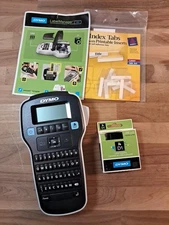 Dymo LabelManager 160 Portable Label Maker, Black, Tested In Working Condition