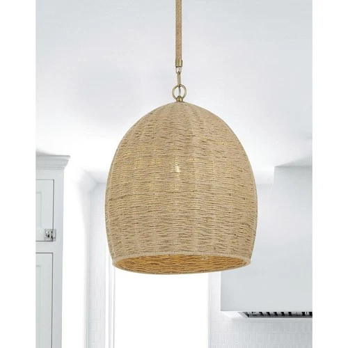 Crystorama JAC-10500-SG Jace 1 Light 15 inch Soft Gold Pendant Ceiling Light - Picture 8 of 10