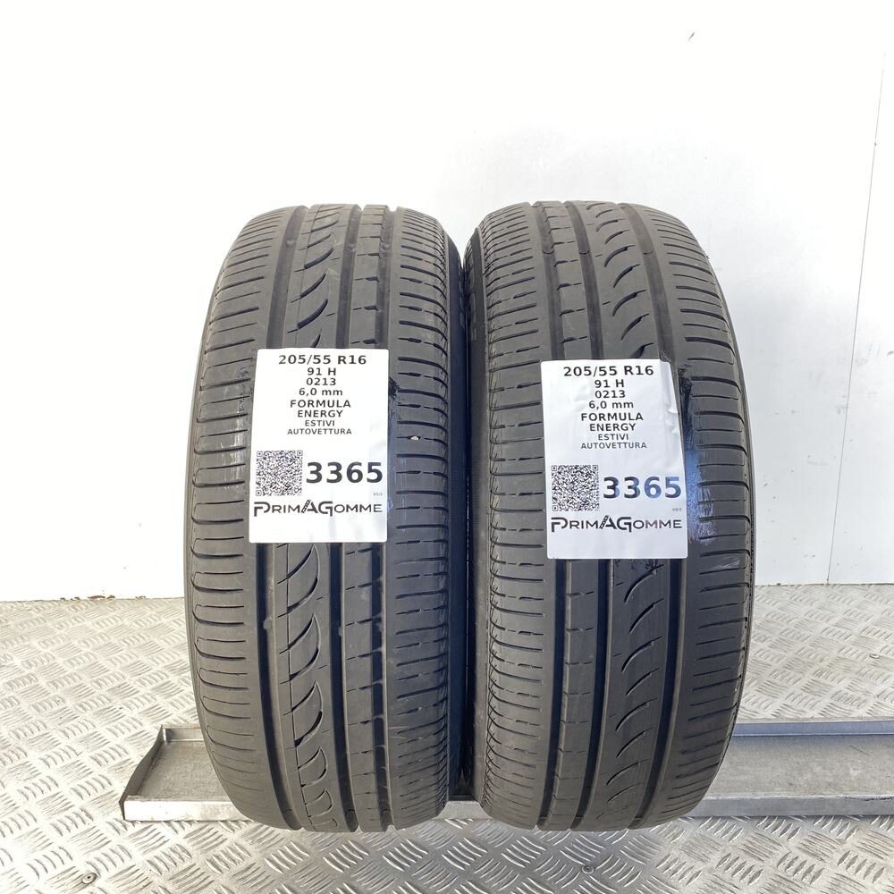 Gomme Usate 205 55 R16 91H Formula Energy 86% Estive