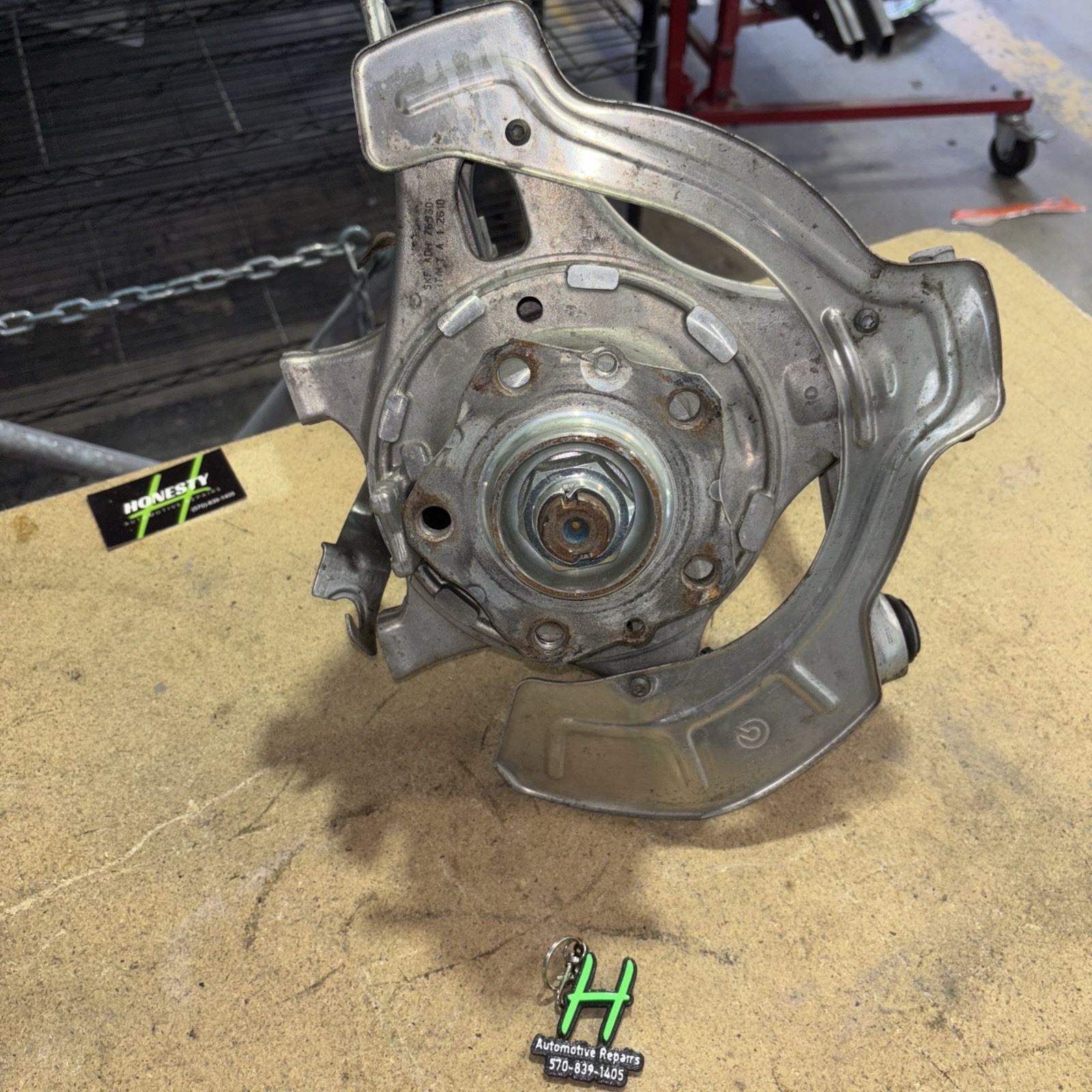 ✅ Used 2012 Ferrari FF Left Rear Hub Knuckle w/ Control Arms #8196 L3 OEM 