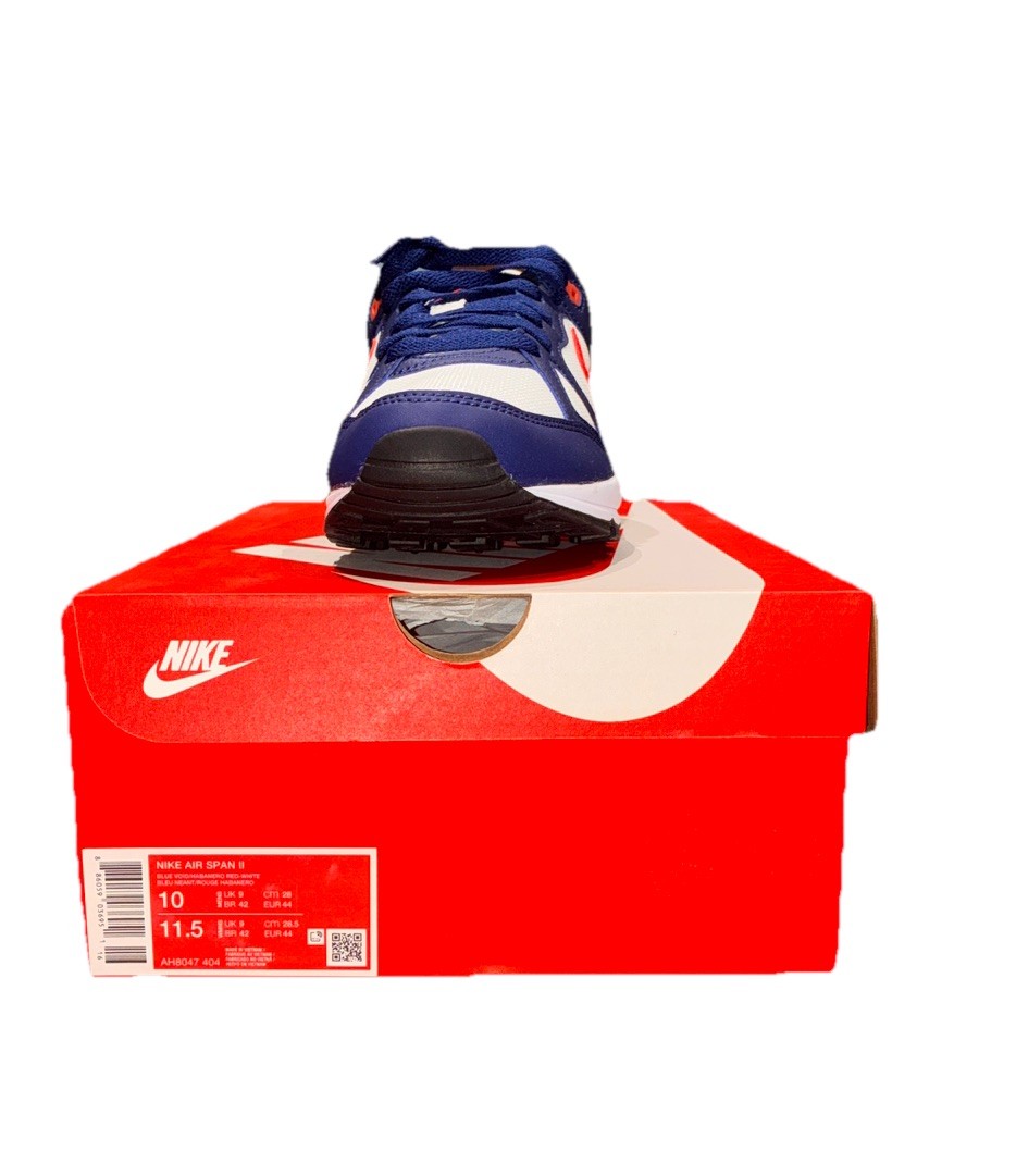 Nike Air Span II Men’s Trainers Blue Void Size UK9 Brand New in Box (RRP£110) image 6