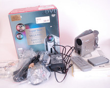Canon DC10 Handheld DVD Digital Camcorder Silver Tested Boxed with Accessories