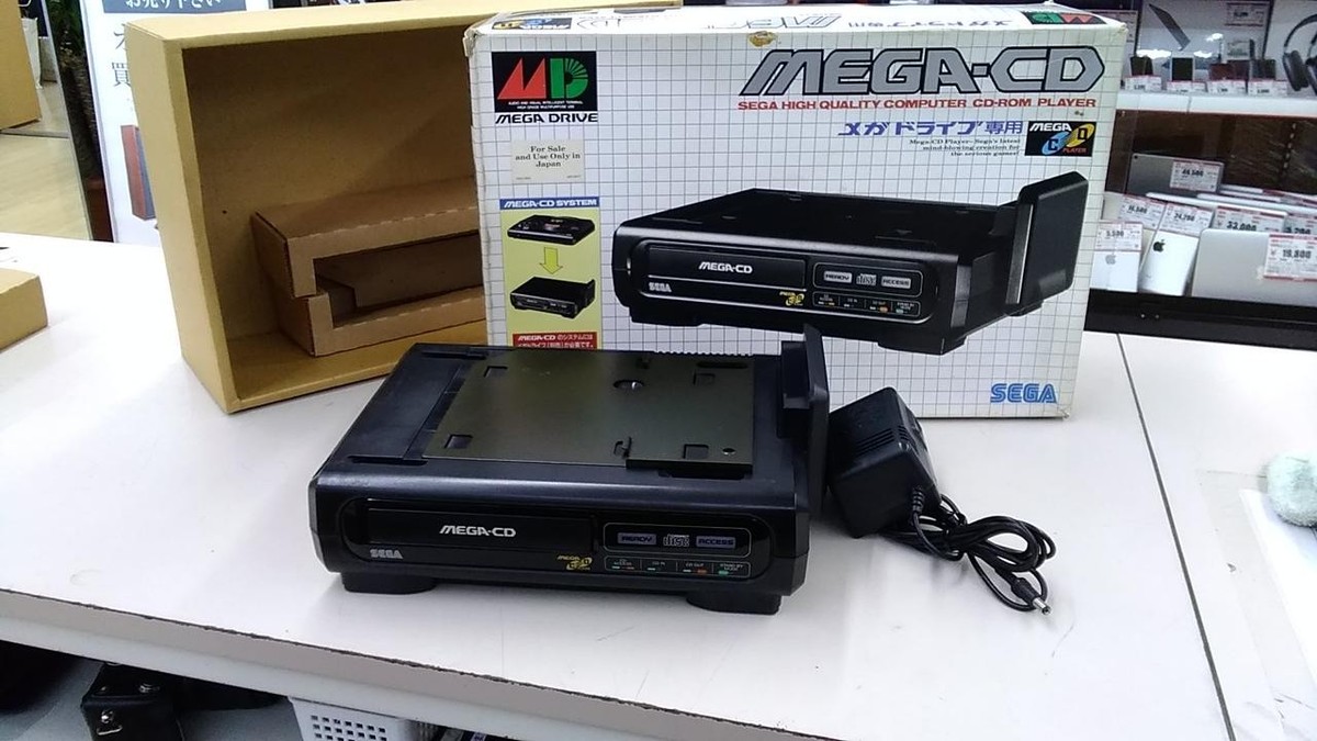 SEGA MEGA CD HAA-2910 メガ CD メガドライブ 本体 Mega Drive Mega CD Sega Game Console HAA-2910 | eBay