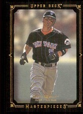 2008 Upper Deck Masterpieces Framed Black David Wright #54