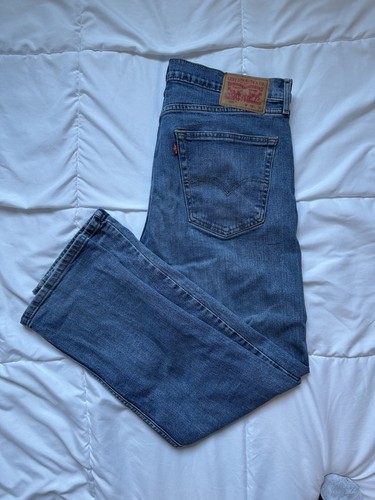 Levi’s 505 Men’s Regular Fit Straight Leg Jeans Size 36x30