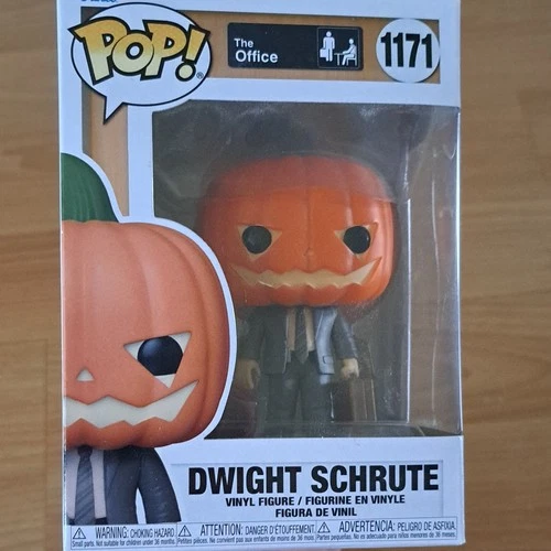 Funko Pop! Vinyl Dwight Schrute Pumpkin Head #1171 The Office Collectible Figure