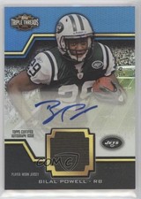 2011 Topps Triple Threads Unity Auto Relics /90 Bilal Powell #TTUAR-31 Auto n1u