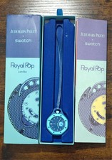 *READ DESC* Swatch X Audemars Piguet AP Royal Pop LAN BA Blue Navy
