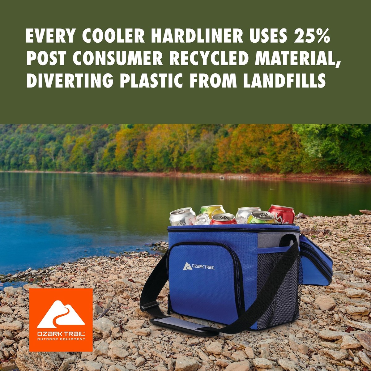 Hard Liner Walmart Ozark Trail Lunch Box Ozark Trail Soft-Sided 12