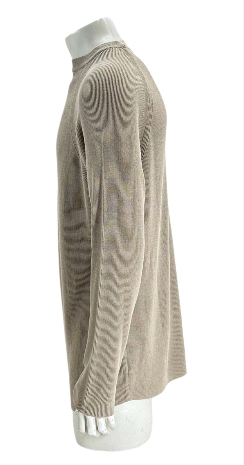 New CP Company Sand Crew Neck Micro Rib Knitwear - RRP 145 Size 3XL image 3