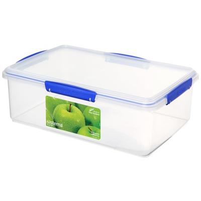 #ad Sistema KLIP IT Food Storage Container 7 L 236oz Single Clear Blue $28.18