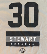 Breanna Stewart T Shirt XL NY Liberty #30 WNBA Basketball Kur8ted Stewie USA NWT